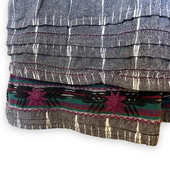 FREE PEOPLE {New Romantics} weather vane ikat dress - Picture 4 of 13